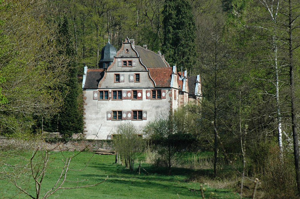 Schloss Oberaulenbach - 3D-Modell & Bilder - Burglandschaft