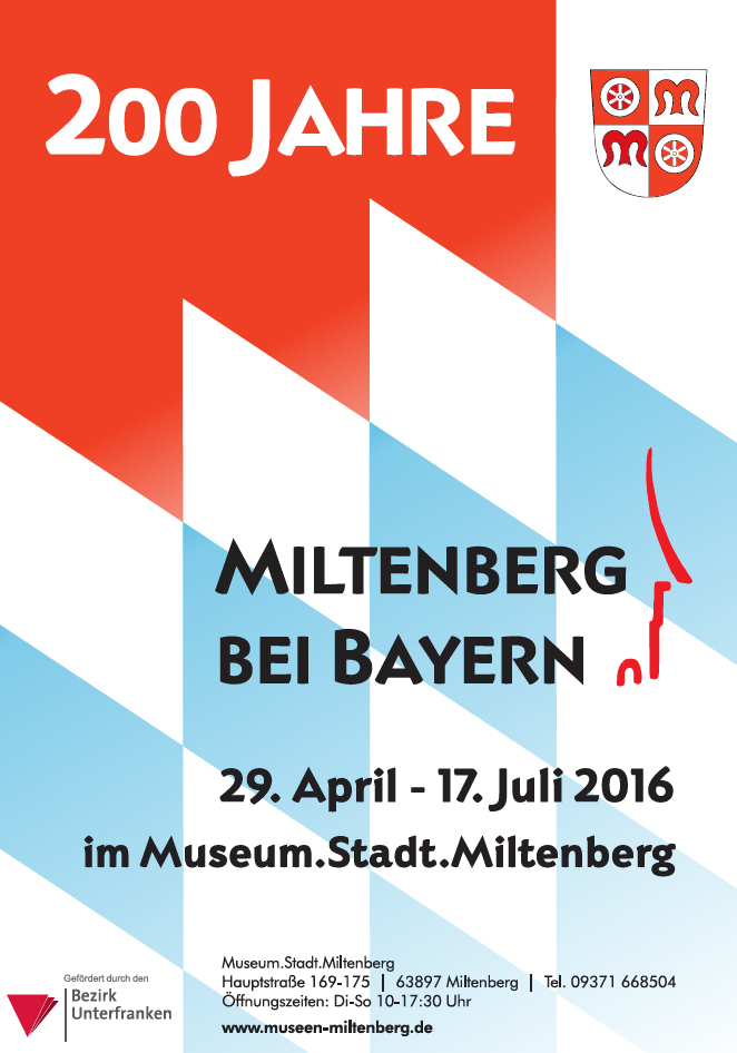 Plakat_200Jahre Miltenberg_Bayern