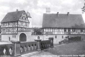 Das Nöthigsgut auf einer Postkarte Ende der 1930er. Bild: Geschichtsverein Bachgau.
